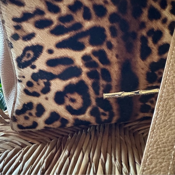 Elaine Turner Brown and cheetah Crossbody Bag - Picture 2 of 7